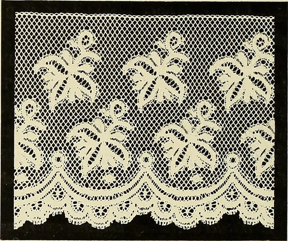 An illustration from L'Industrie des tulles & dentelles mécaniques dans Le Pas-de-Calais, 1815-1900, 1900, leaf 513