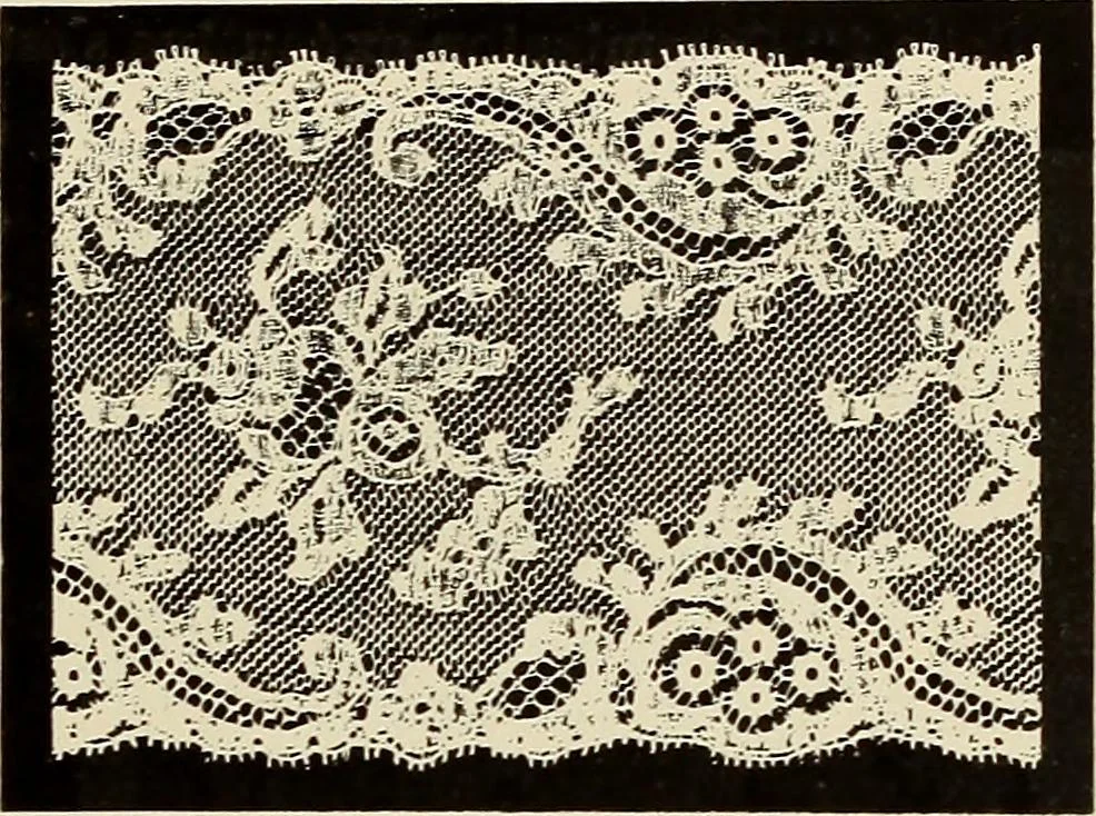 An illustration from L'Industrie des tulles & dentelles mécaniques dans Le Pas-de-Calais, 1815-1900, 1900, leaf 518