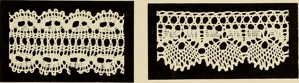 An illustration from L'Industrie des tulles & dentelles mécaniques dans Le Pas-de-Calais, 1815-1900, 1900, leaf 554