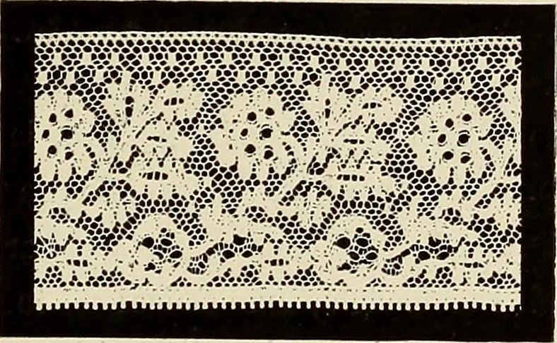 An illustration from L'Industrie des tulles & dentelles mécaniques dans Le Pas-de-Calais, 1815-1900, 1900, leaf 564