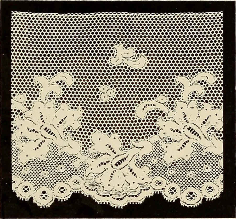An illustration from L'Industrie des tulles & dentelles mécaniques dans Le Pas-de-Calais, 1815-1900, 1900, leaf 574