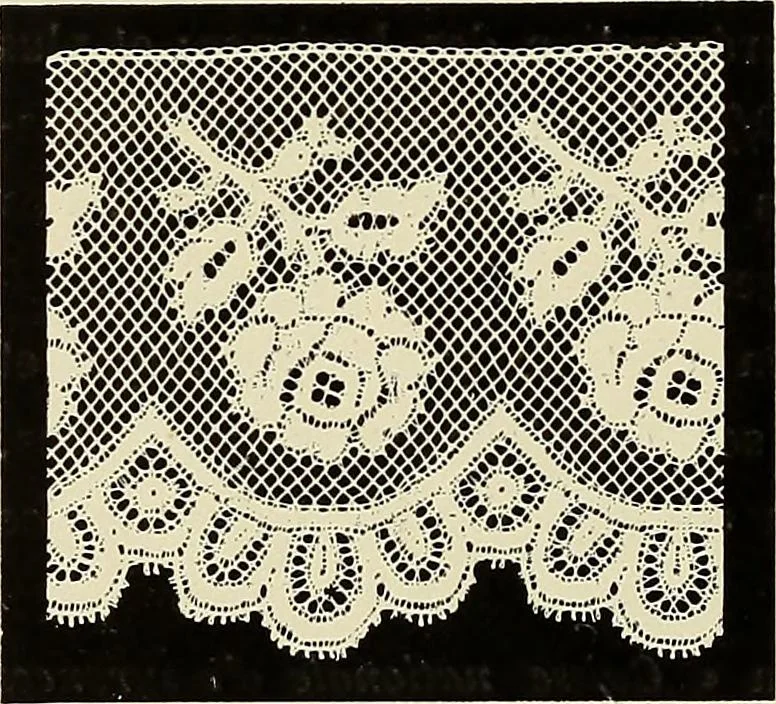 An illustration from L'Industrie des tulles & dentelles mécaniques dans Le Pas-de-Calais, 1815-1900, 1900, leaf 577