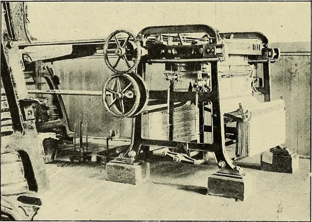 An illustration from L'Industrie des tulles & dentelles mécaniques dans Le Pas-de-Calais, 1815-1900, 1900, leaf 601