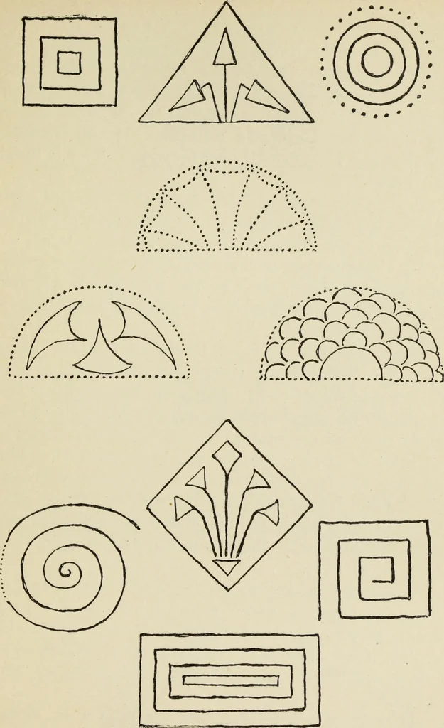 An illustration from Line & form, 1902, leaf 128