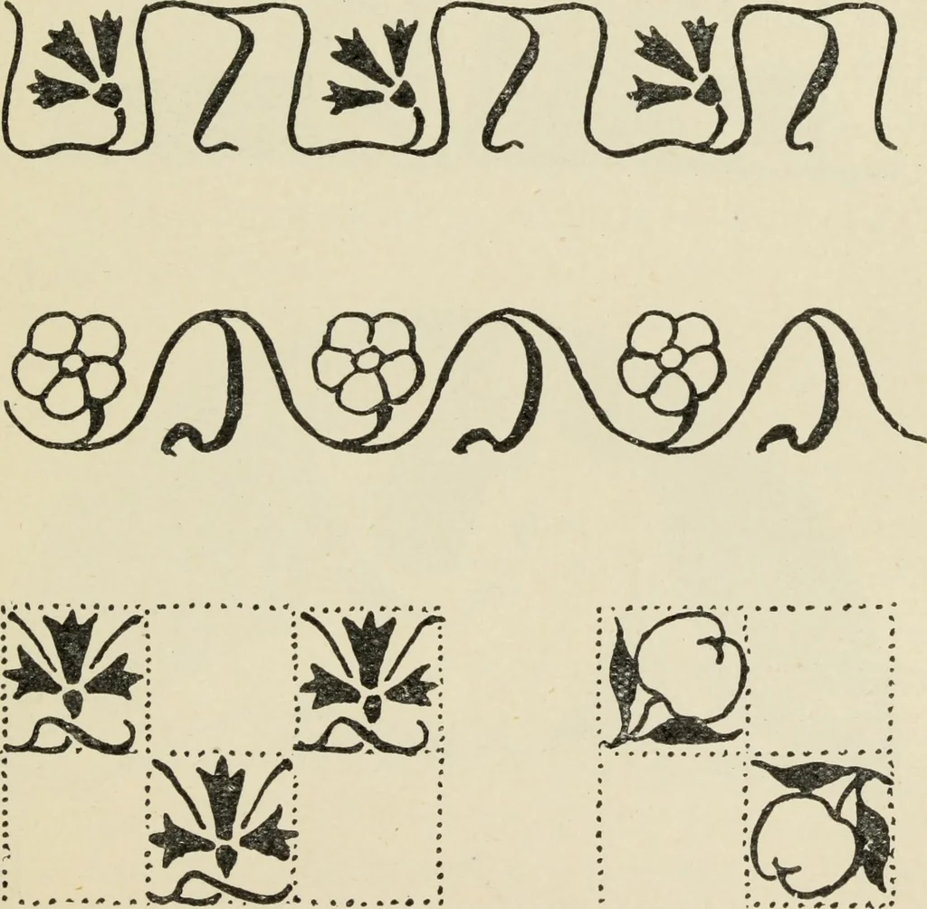 An illustration from Line & form, 1902, leaf 130