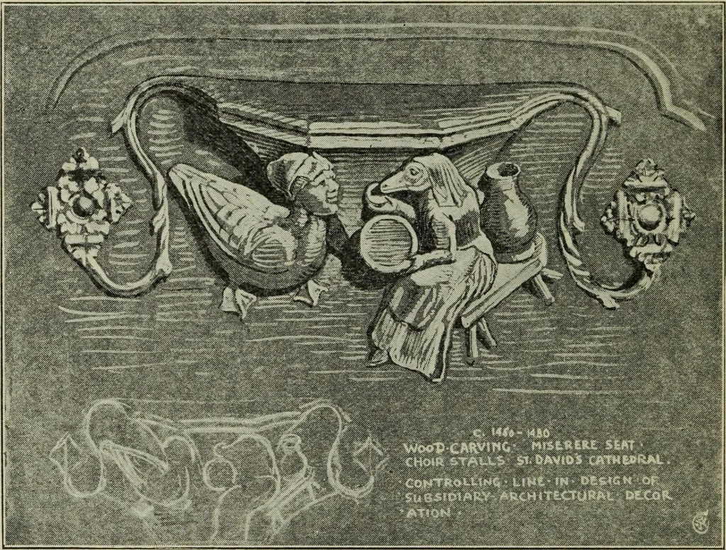 An illustration from Line & form, 1902, leaf 141