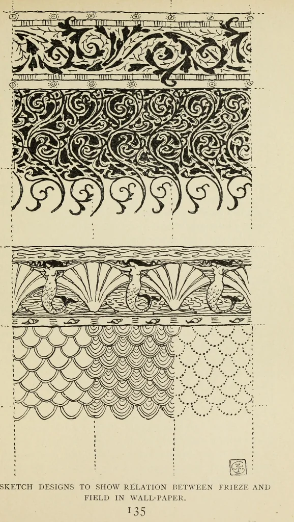 An illustration from Line & form, 1902, leaf 154