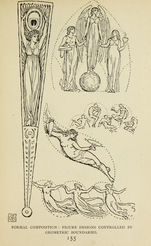 An illustration from Line & form, 1902, leaf 174