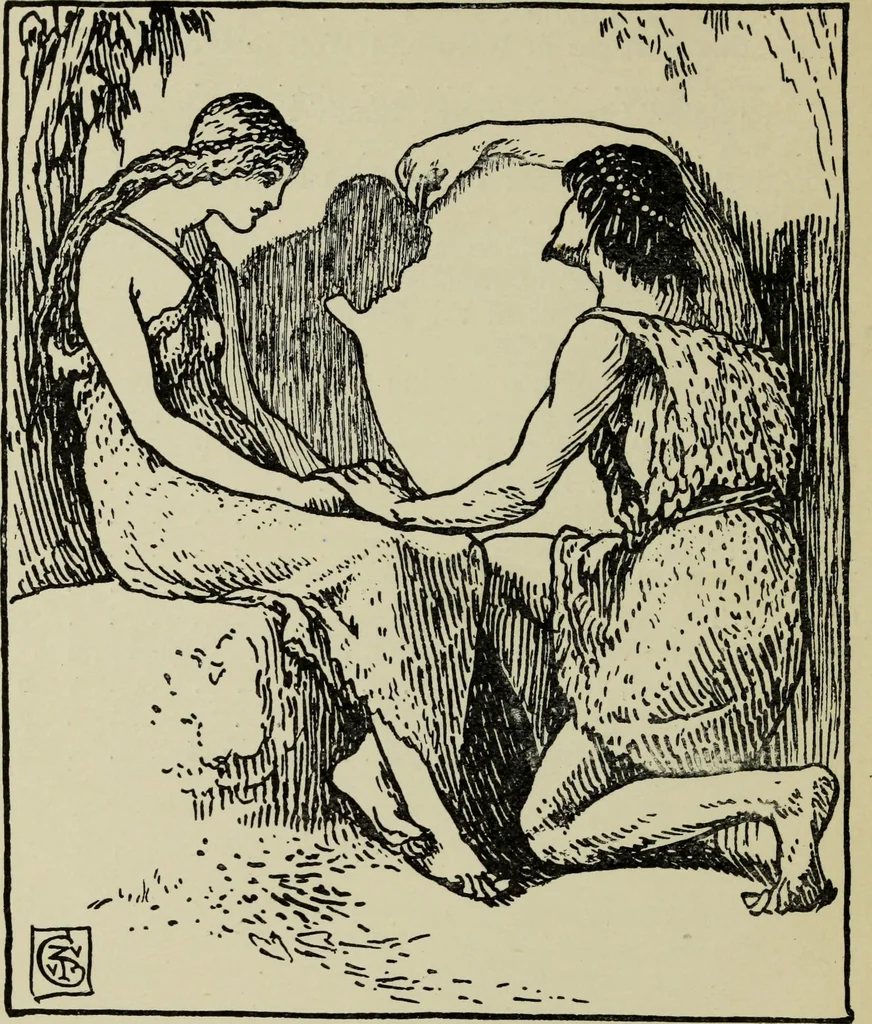 An illustration from Line & form, 1902, leaf 19