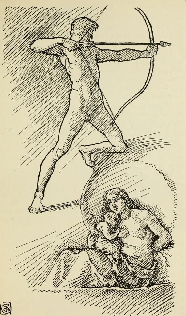 An illustration from Line & form, 1902, leaf 198