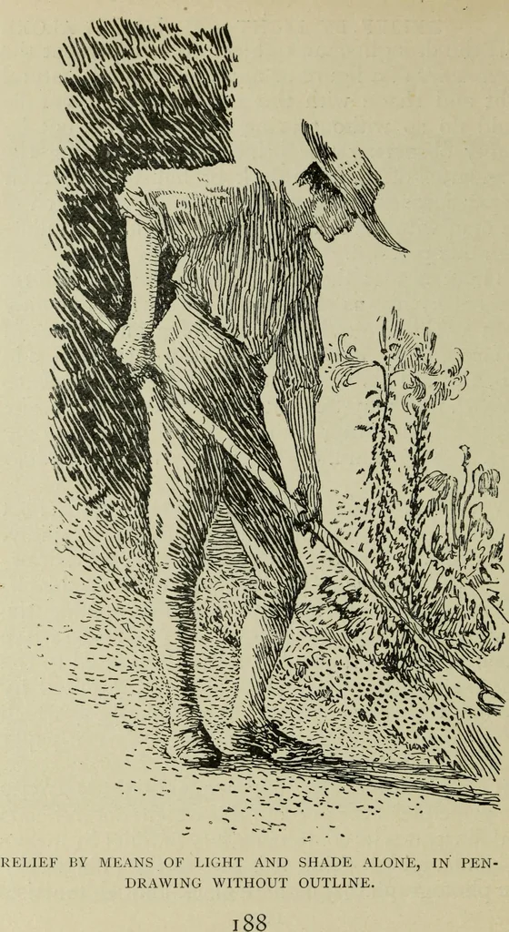 An illustration from Line & form, 1902, leaf 207