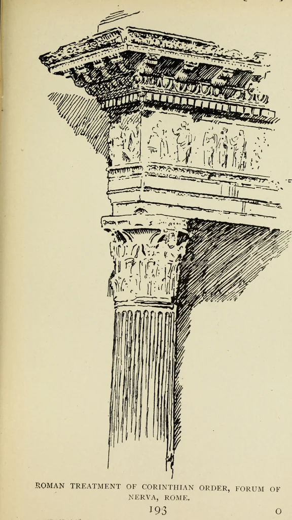 An illustration from Line & form, 1902, leaf 212