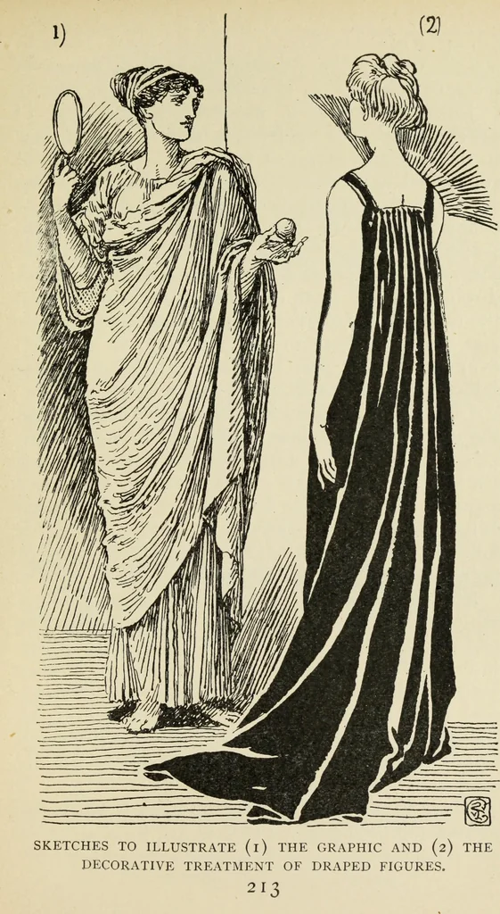 An illustration from Line & form, 1902, leaf 232