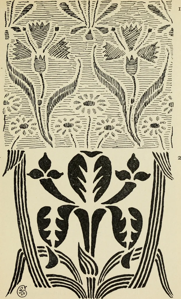 An illustration from Line & form, 1902, leaf 268