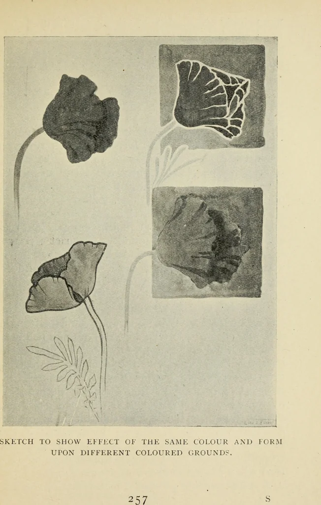 An illustration from Line & form, 1902, leaf 276