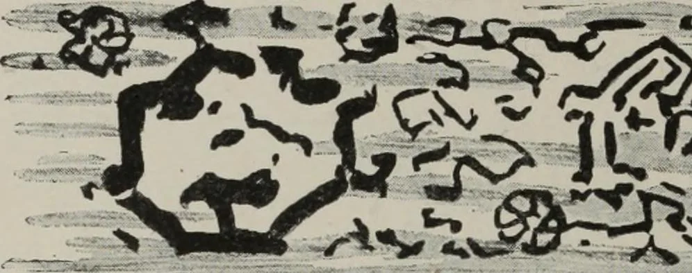 An illustration from Line & form, 1921, leaf 117