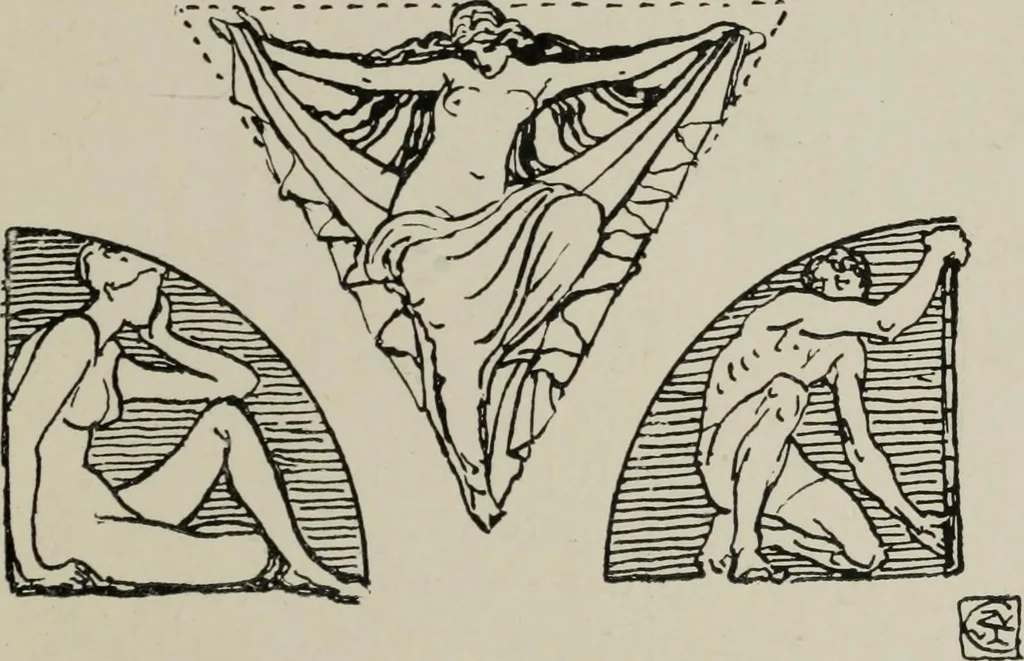 An illustration from Line & form, 1921, leaf 124