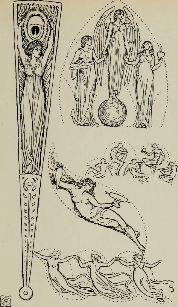 An illustration from Line & form, 1921, leaf 174