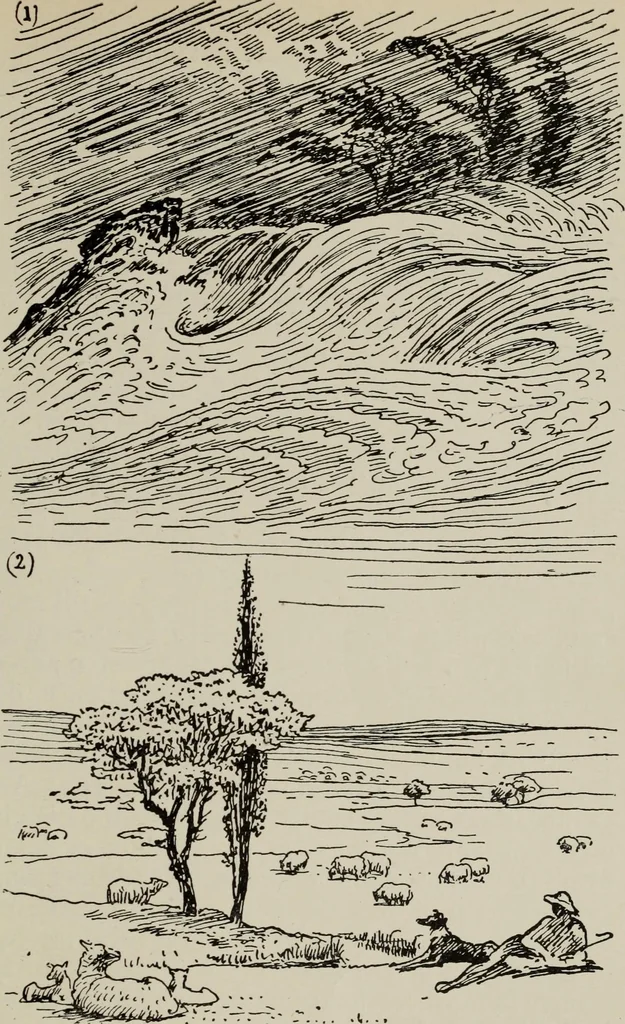An illustration from Line & form, 1921, leaf 178