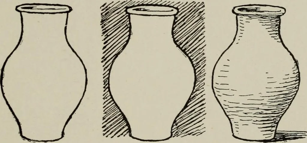 An illustration from Line & form, 1921, leaf 186