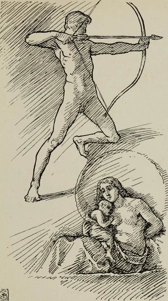 An illustration from Line & form, 1921, leaf 198