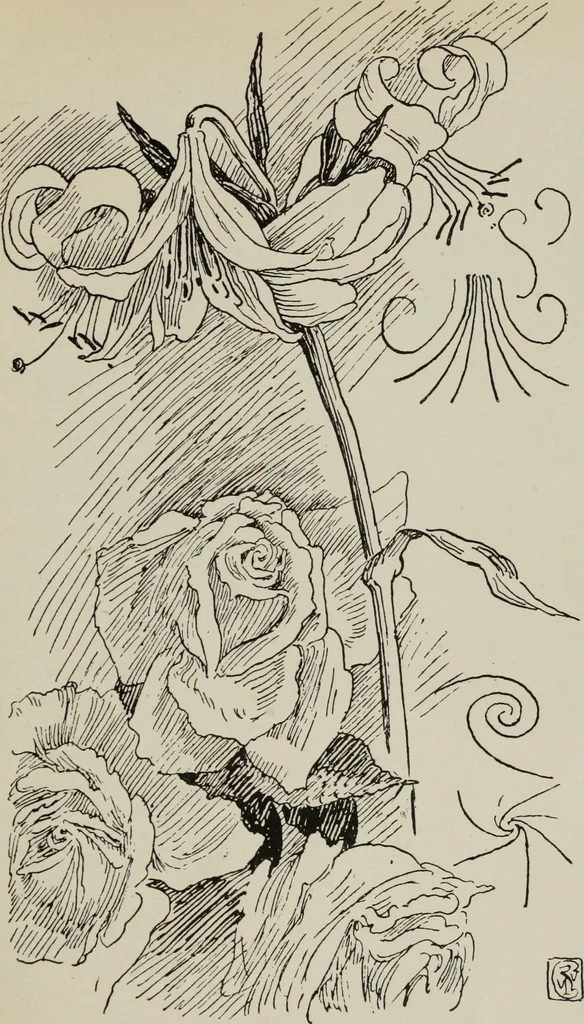 An illustration from Line & form, 1921, leaf 238