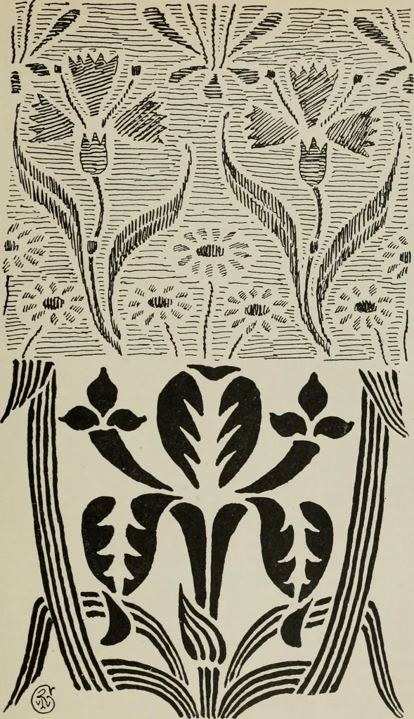 An illustration from Line & form, 1921, leaf 268