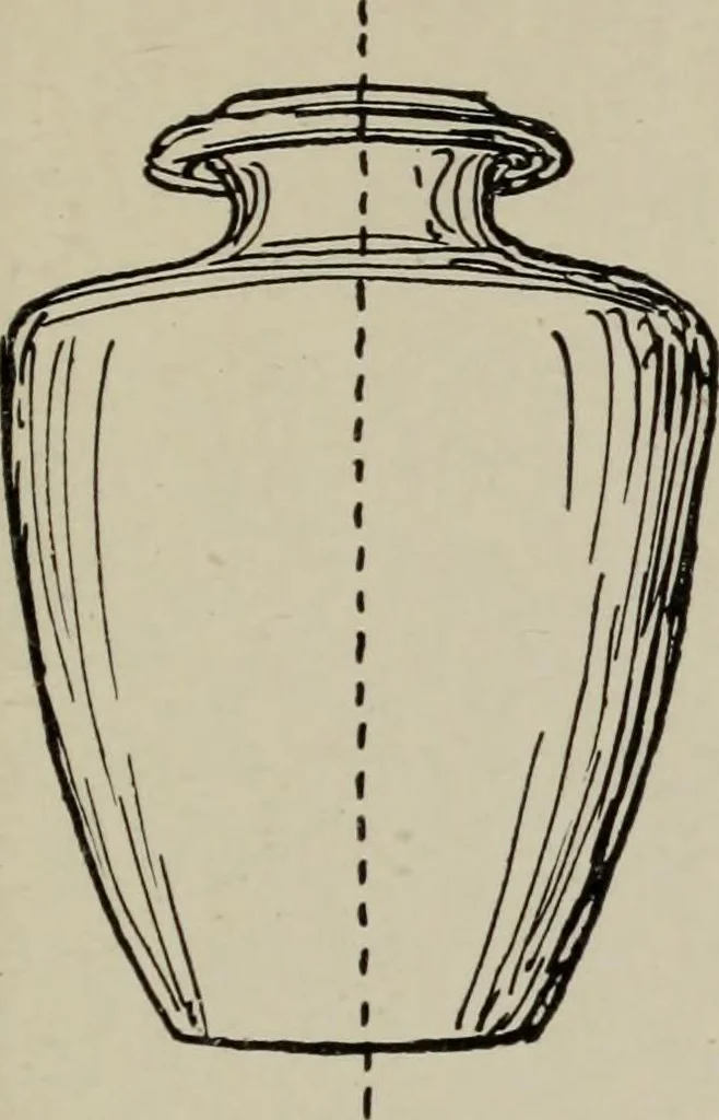 An illustration from Line & form, 1921, leaf 28