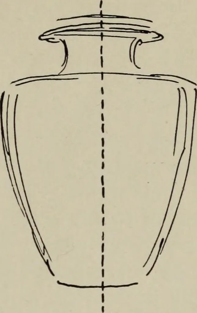 An illustration from Line & form, 1921, leaf 28