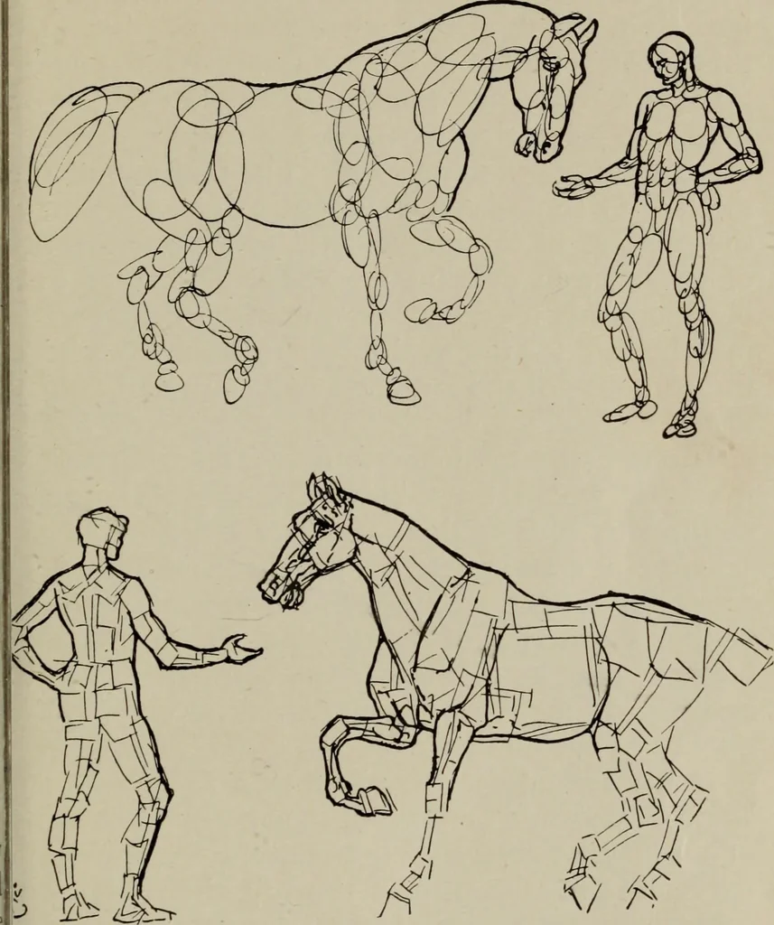 An illustration from Line & form, 1921, leaf 30