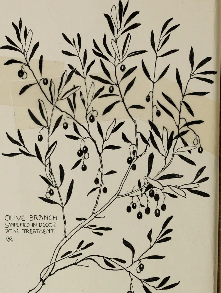An illustration from Line & form, 1921, leaf 51