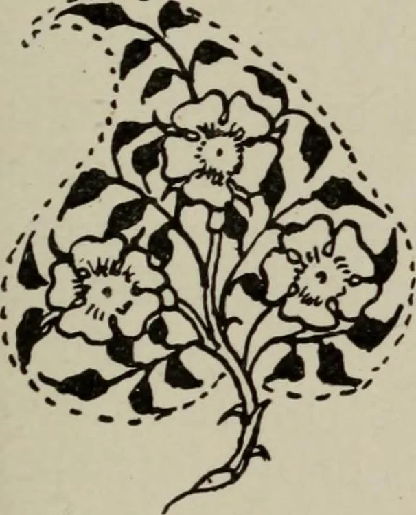 An illustration from Line & form, 1921, leaf 58