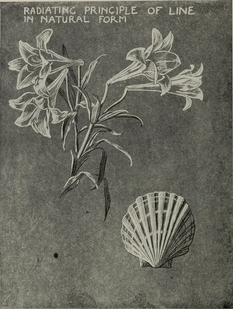An illustration from Line & form, 1921, leaf 67