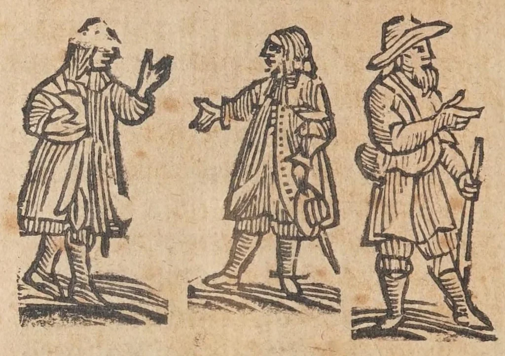 An illustration from L'ingannatori ingannati : operetta scenica, 1690, leaf 10