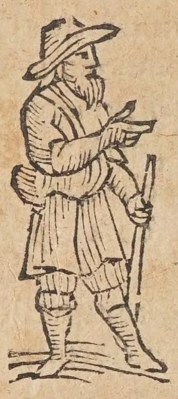 An illustration from L'ingannatori ingannati : operetta scenica, 1690, leaf 21