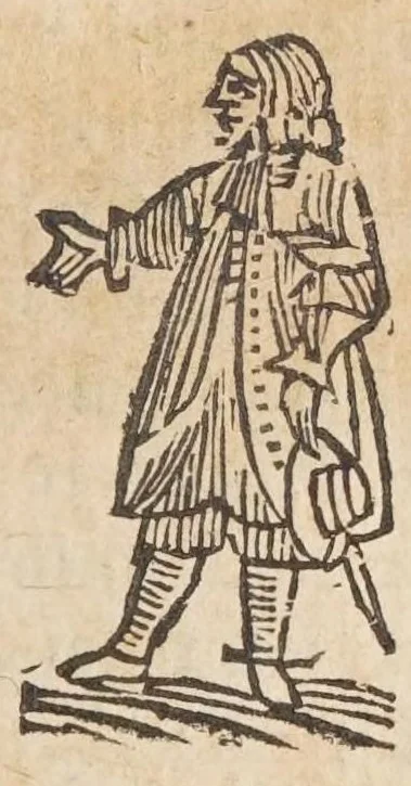 An illustration from L'ingannatori ingannati : operetta scenica, 1690, leaf 43