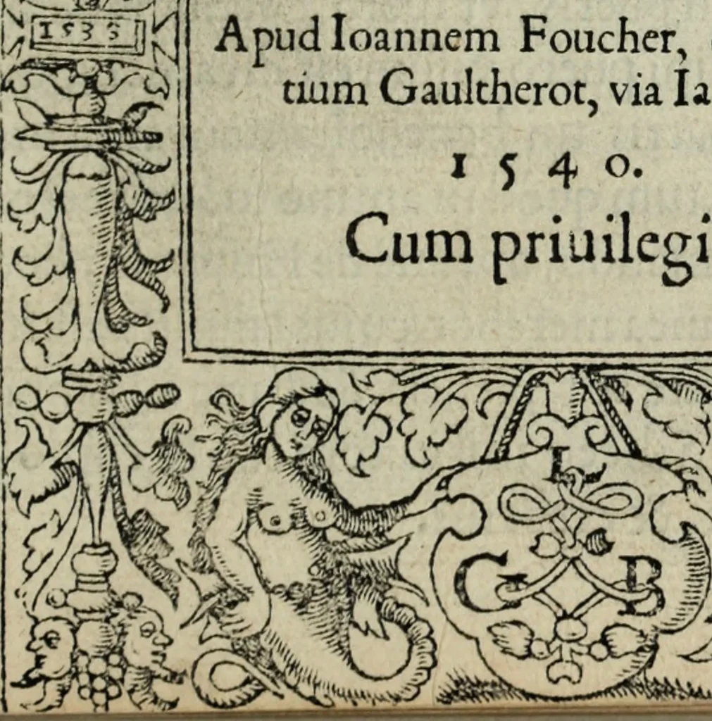 An illustration from Linguae latinae exercitatio ... : Libellus valde doctus & elegans, nuncque primum in lucem editus, una cum rerum & verborum memorabilium diligentissimo indice, 1540, leaf 8