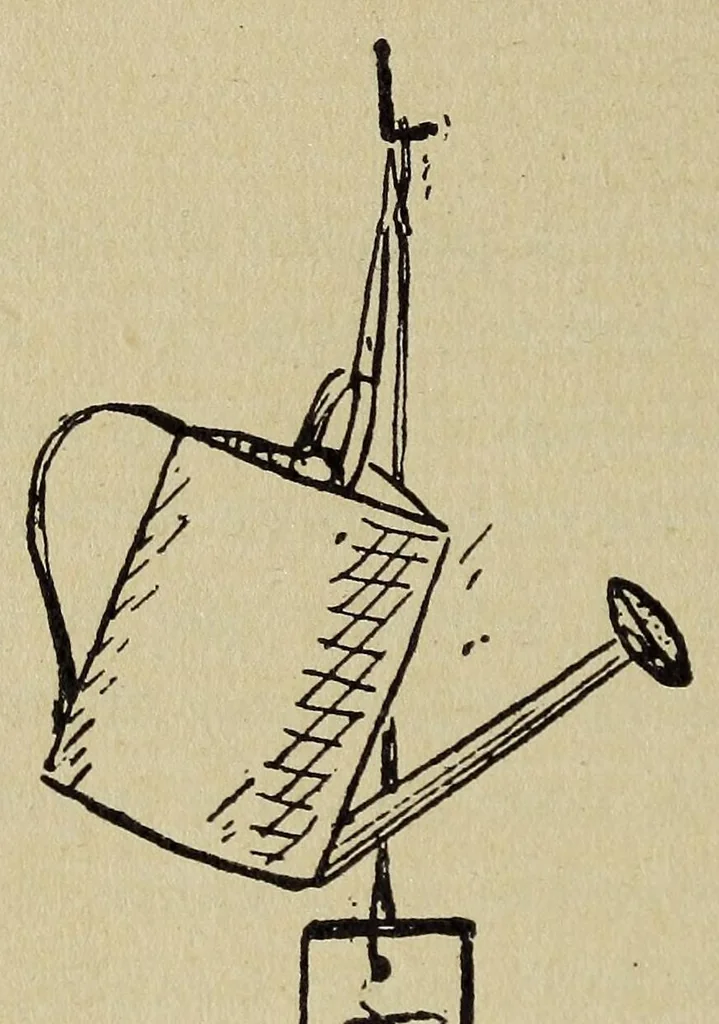 An illustration from L'initiation à l'activité intellectuelle et motrice par les jeux éducatifs : contribution à la pédagogie des jeunes enfants et des irréguliers. Illus. de 36 dessins, 1922, leaf 138