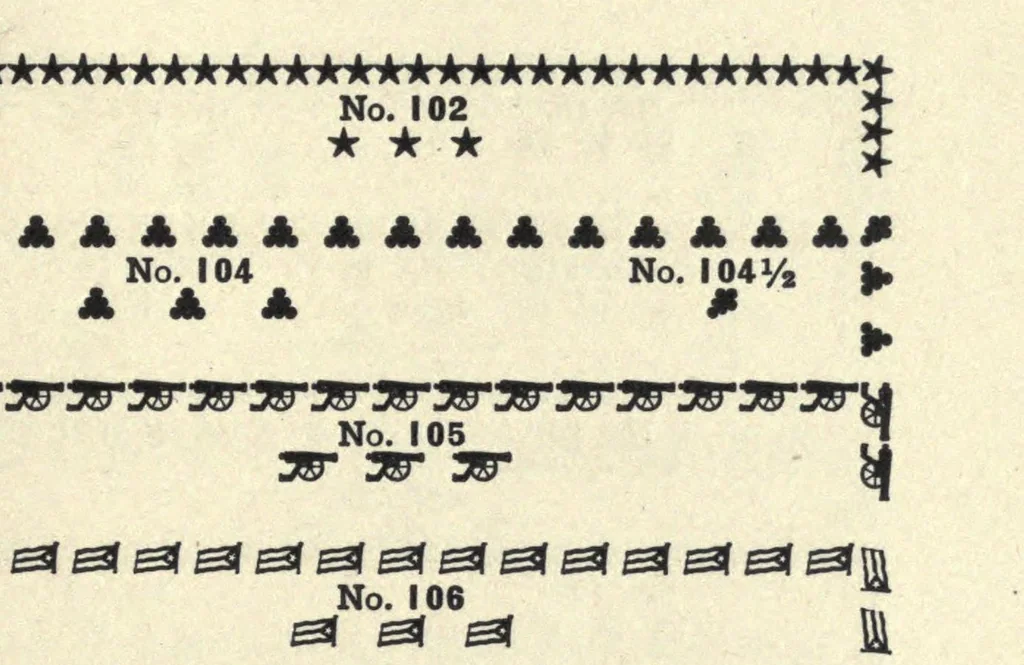 An illustration from Linotype faces, 1905, leaf 447