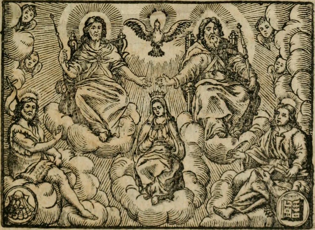 An illustration from L'instruction des prestres : qui contient sommairement tous les cas de conscience, 1671, leaf 2