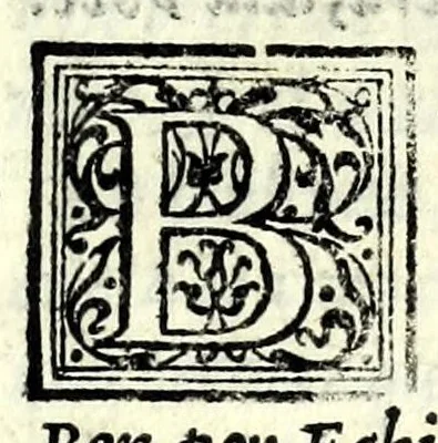 An illustration from L'interesse : comedia, 1581, leaf 51
