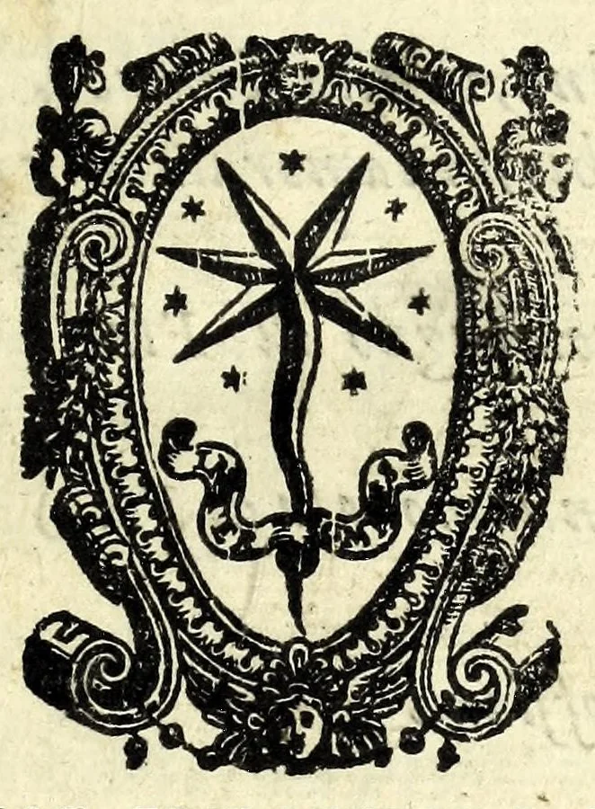 An illustration from L'interesse : comedia, 1581, leaf 7