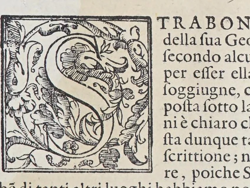 An illustration from L'isole piu famose del mondo, 1572, leaf 105