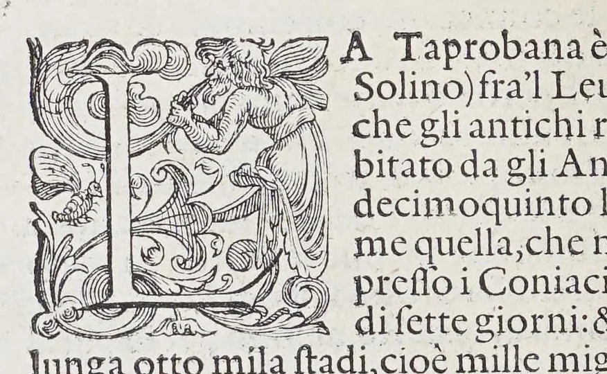 An illustration from L'isole piu famose del mondo, 1572, leaf 122