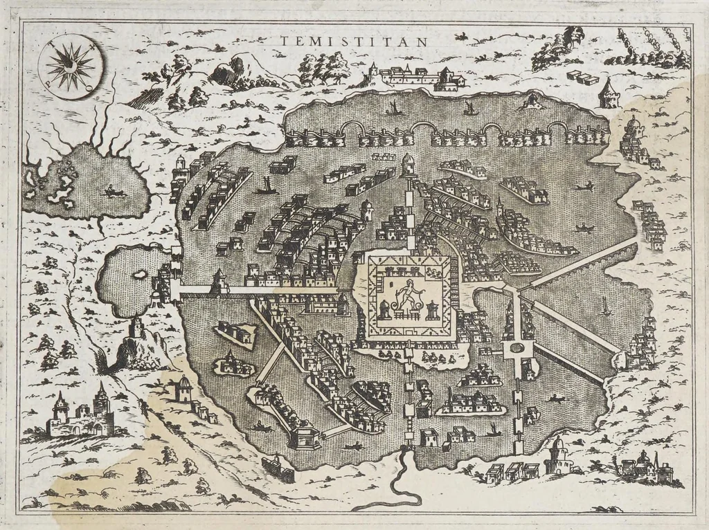 An illustration from L'isole piu famose del mondo, 1572, leaf 133