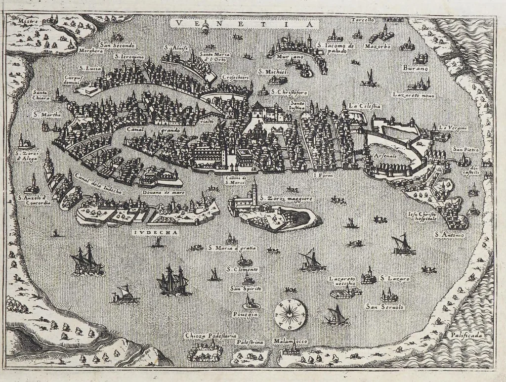 An illustration from L'isole piu famose del mondo, 1572, leaf 29