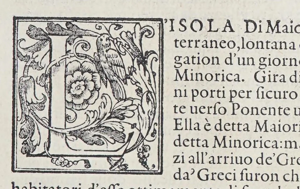 An illustration from L'isole piu famose del mondo, 1572, leaf 83