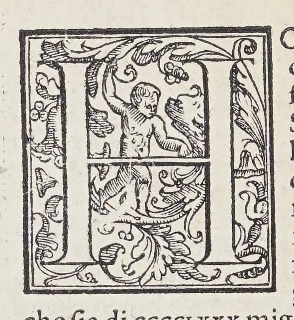 An illustration from L'isole piu famose del mondo, 1572, leaf 94