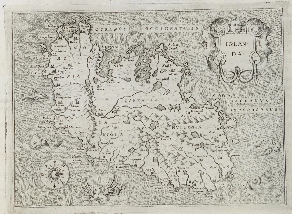 An illustration from L'isole piu famose del mondo, 1576, leaf 46
