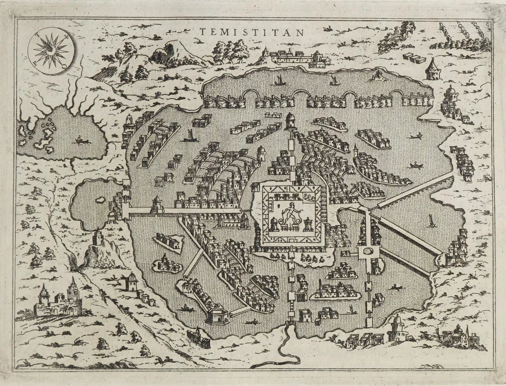 An illustration from L'isole piu famose del mondo, 1576, leaf 189